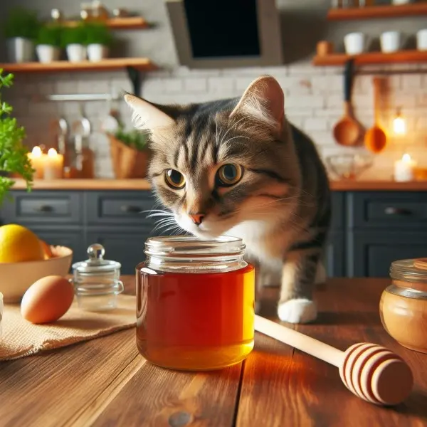 Gatto e miele: dolce nutriente o potenziale rischio? - Animali In Salute